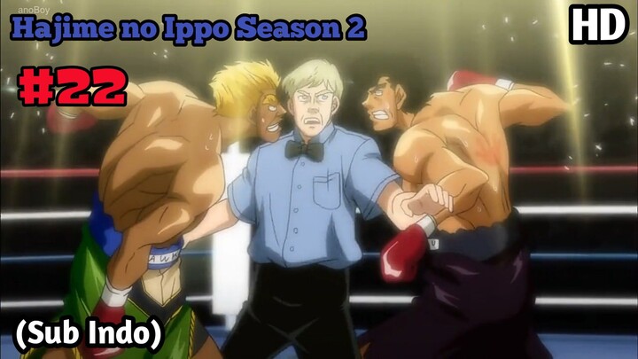 Hajime no Ippo Season 2 - Episode 22 (Sub Indo) HD