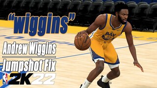 Andrew Wiggins Jumpshot Fix NBA2K22