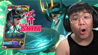 Review Skin CHOU DRAGON SHIRYU KUALITAS 99 JUTA ‼️ SBGAI JUARA 1 1V1 CHOU KMRN GW AKUIN INI GILA SIH