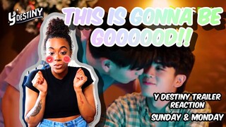 A TRAILER A DAY.... | ตัวอย่างซีรีส์ #YDestiny #หรือเป็นที่พรหมลิขิต  SUNDAY & MONDAY | REACTION!!