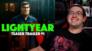 REACTION! Lightyear Teaser Trailer #1 - Chris Evans Disney Pixar Movie 2022