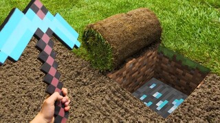 Minecraft in real life POV - MINECRAFT Realistic Minecraft Texture Pack (POV Live Action)