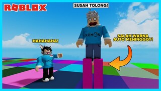 KOCAK! Aku Pake Sepatu Cewe Yang Panjang Di Color Block - Roblox Indonesia