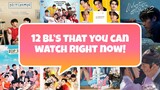 BL's that you can watch right now [May 2021] | THAI BL