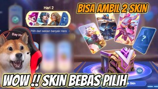 CEK AKUN LAMA KALIAN ! DAPAT 2 SKIN GRATIS BEBAS PILIH SENDIRI DI MOBILE LEGENDS