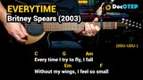 Everytime - Britney Spears (2003) Easy Guitar Chords Tutorial with Lyrics