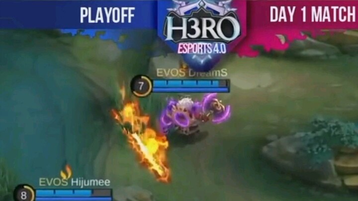 moment hook franco dream evos vs ae game ke3