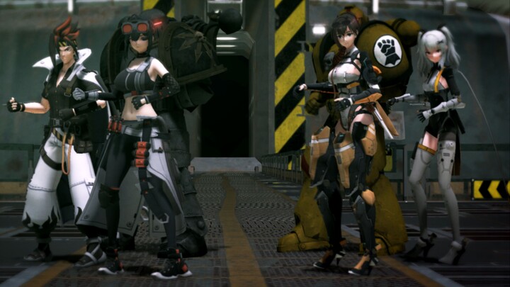 [Honkai Impact 3rd×Zero×Warhammer 40kMMD] Tim Konstruksi Insinyur - "🎶Scream🎶"