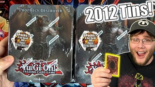 CLASSIC Yu-Gi-Oh! Card Tins From 2012!!!