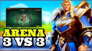 ARENA 3 vs 3 GAMEPLAY ( PALADiN BARD BARD ) - TARiSLAND GLOBAL