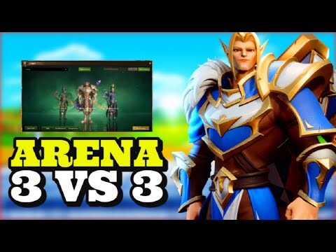 ARENA 3 vs 3 GAMEPLAY ( PALADiN BARD BARD ) - TARiSLAND GLOBAL