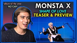 MONSTA X 몬스타엑스 'SHAPE of LOVE' Preview REACTION