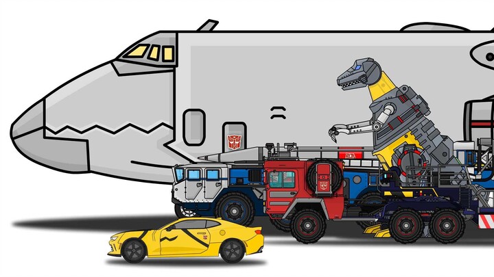 [Transformers' own world view] Autobot reinforcements elite guard/Lynx transformation animation