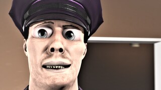 [SFM FNAF 搞笑] 超级紫色家伙的上班日常(?)