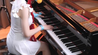 Ado Tear-Jerking Divine Comedy】 Penampilan piano menyentuh "Wind no " | One Piece: The Red-Haired Di