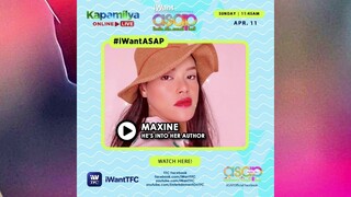 He's Into Her Author Maxine Jiji Guest sa Iwant ASAP Official