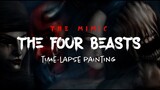 The Mimic - The Four Beasts Time-lapse Painting