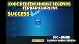 Terbaru!! Kode Redeem Mobile Legends Bang Bang | Kode Redeem Mlbb Hari ini Januari 2023