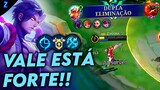 VALE FICOU FORTE DO NADA - VALE GAMEPLAY | Mobile Legends
