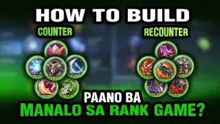 How to Build Counter and Recounter Items | 2020 | Lifesteal Items | TAGALOG | FREE SKIN | Cris_Digi