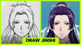 How to draw Jinshi From The Apothecary Diaries [Step by step] 薬屋のひとりごと