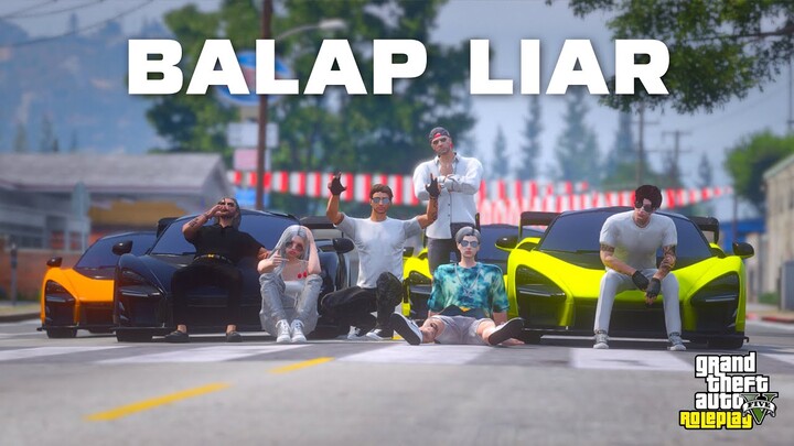 BALAPAN LIAR DI JALAN TOL - GTA 5 Roleplay #228