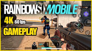 Rainbow Six Mobile - Bank Map - 4K 60 FPS Gameplay