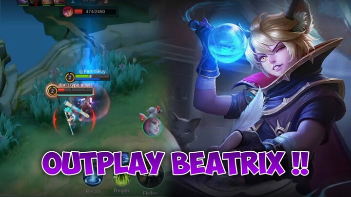 OUTPLAY BEATRIX !! - Mobile Legends