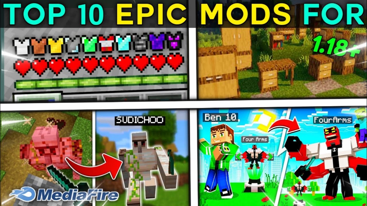 Top 10 Minecraft Mods (1.18.1) - 2022 