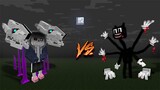 Minecraft | Dust Sans vs Cartoon Cat & Siren Head | Cartoon Cat took Dust Sans Head !