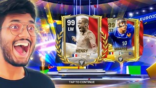 I Spent 30,000 FC Points Trying to Pack Henry & Mbappe - FC MOBILE