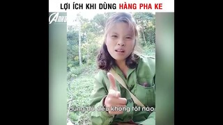 Lợi Ích Khi Dùng Hàng Pha Ke | Cre: Trang Tường