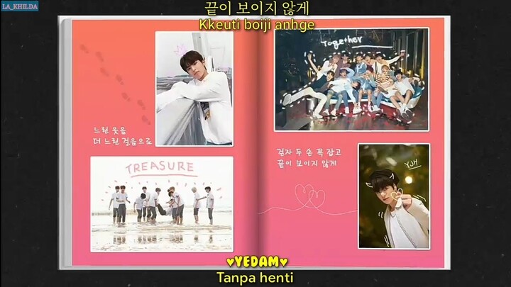 (MV IndoSub) TREASURE (트레저) - SLOWMOTION ‘THE FIRST STEP’ SERIES RECAP VIDEO lirik indo (LA_KHILDA)