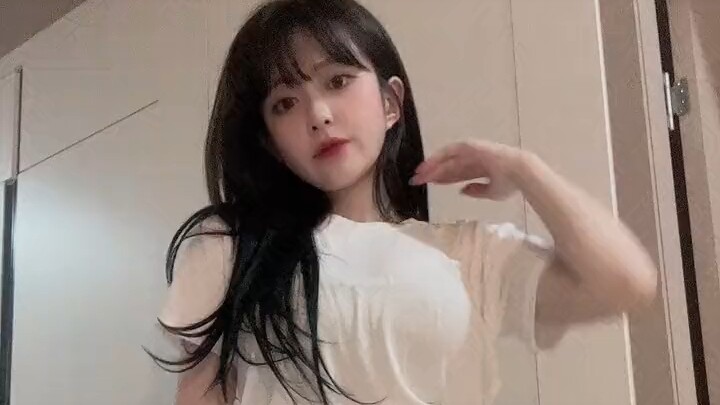 Korean orange beautiful sexy lady