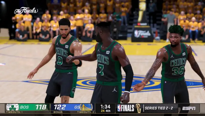 NBA 2K22 Ultra Modded Finals | Celtics vs Warriors | Full GAME 5 Highlights 4th Qtr