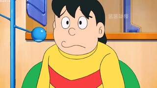 Nobita's son traveled from the future to the present, and when he saw Shizuka, he actually called he