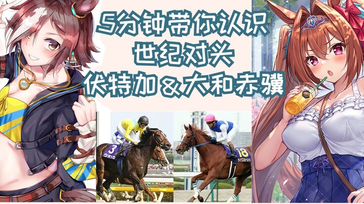 【5分钟赛马娘原型】世纪死对头-大和赤骥＆伏特加【雾马Umado】——ダイワスカーレット＆ウオッカ(Daiwa Scarlet＆Vodka)