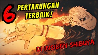 6 PERTARUNGAN PALING EPIC DI ARC INSIDEN SHIBUYA - JUJUTSU KAISEN