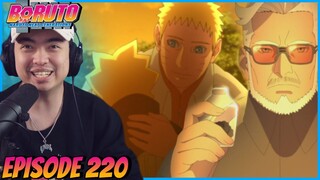 RIP BORUSHIKI || GOODBYE KARMA || Boruto Episode 220 REACTION!!