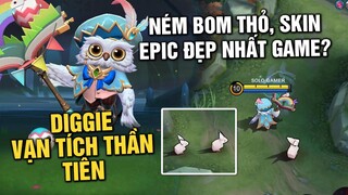 Tốp Mỡ | DIGGIE VẠN TÍCH THẦN TIÊN: NÉM BOM THỎ?? SKIN EPIC ĐẸP NHẤT GAME? | MLBB