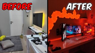 MENGUBAH KAMAR GAMING SAYA YANG KOTOR MENJADI BERSIH DAN IMPIAN GAMERS🥶🥰