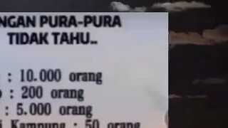 jangan pura pura tidak tau