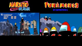 AMONG US OP BLUE BIRD PARODY / NARUTO SHIPPUDEN OP 3 BLUE BIRD - COMPARISON