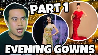 ATEBANG LIVE REACTION | MISS GRAND INTERNATIONAL 2021 EVENING GOWN COMPETITION PART 1 #mgi2021