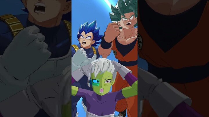 Mewing Super Saiyan Gods #goku #vegeta #broly #dbs