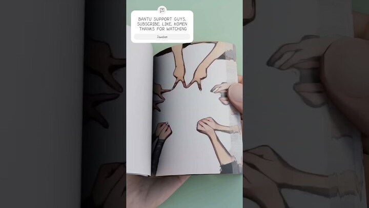 Minta teman Anda untuk melakukan ini bersama-sama - Flipbook #creative