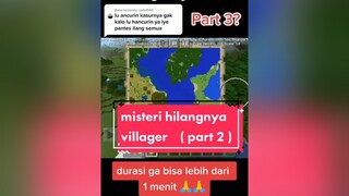 Balas  niih gw begadang, mau liat villagernya kemana minecraft misteri village fypgakni bismillahfyp fyp fypシ fypdong foryou