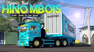 Nyopir Truk Hino Trailer Maersk untuk Modal Nikah