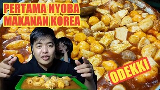 PERTAMA KALI MAKAN MAKANAN KOREA, ODEKKI TERNYATA RASANYA....... !!!