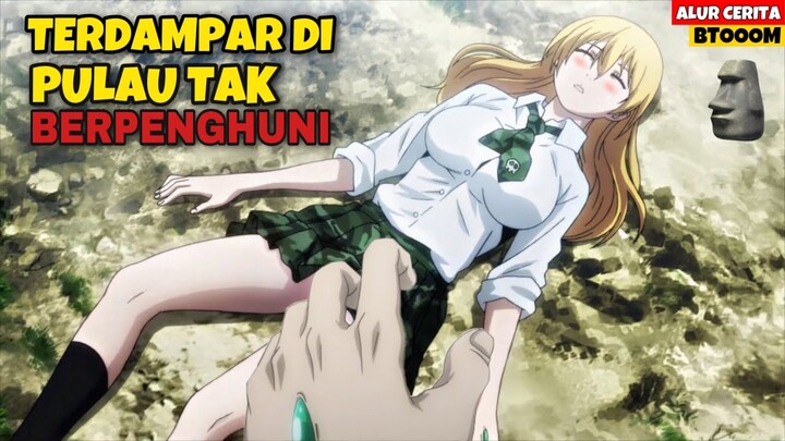 TERJEBAK DI PULAU TERPENCIL INDONESIA‼️ - Alur Cerita Anime BTOOOM